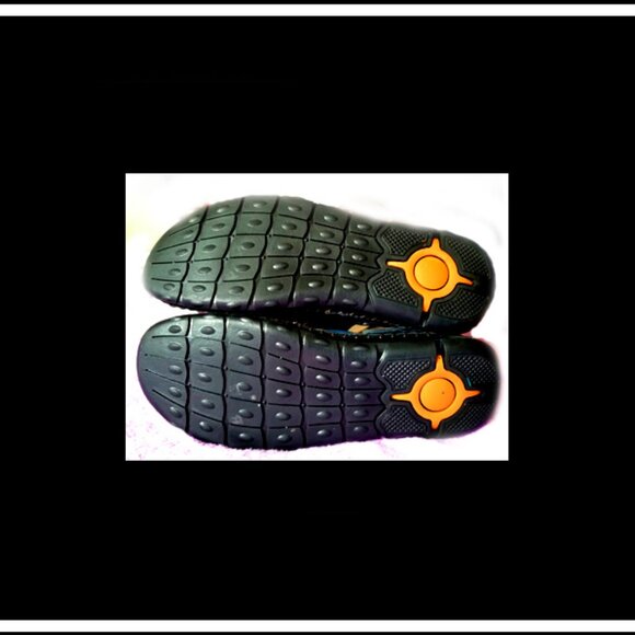 New Rare & Unique Blue Men\'s Genuine Top Grain Leather Zippered Sandals main image 4